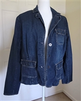 City Chic St Johns Bay dark denim women jacket