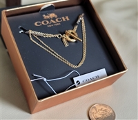 Coach genuine Open Circle design bracelet