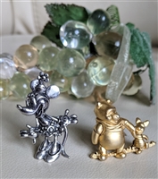 Disney Minnie and The Pooh with piglet brooches