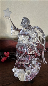 Lenox fine crystal ANGEL with star made in Germany