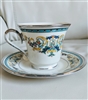 Lenox Fair Lady pattern teacup and saucer 1970