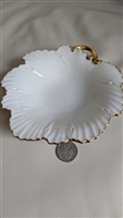 Lenox 24 K accented serving storage leaf plate