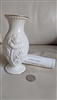 Lenox Ivory Floral Splendor vase rose design