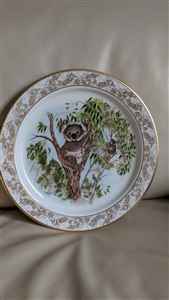 Lenox porcelain KOALA plate nature nursery series