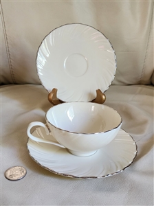 Lenox Weatherly teacup and saucers
