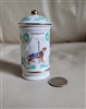 Lenox Coriander porcelain spice jar