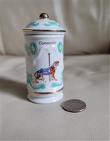 Lenox Coriander porcelain spice jar