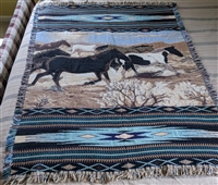 Goodwin Weavers Tapestry Blanket Southwestern