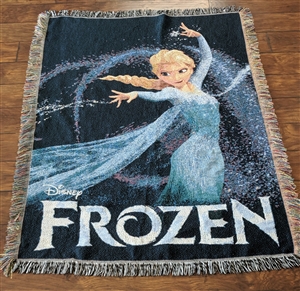 FROZEN ELSA colorful tapestry throw blanket Disney