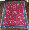 Williamsburg Goodwin Weavers alphabet blanket