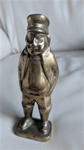 FIshermen or sea men solid brass 5 inch tall man