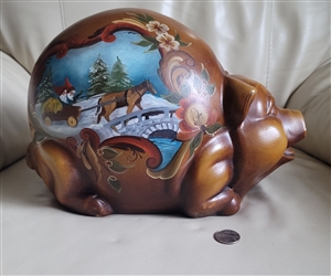 Wyche Pig porcelain Money Bank