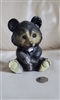 Bear money piggy bank in hard plastic