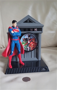 DC Comics Bank Alarm Clock money bank Superman