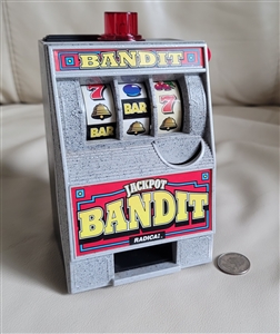 Money Bank BANDIT slot machine design