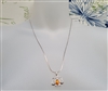 Libra sterling 925 Baltic Amber pendant with chain