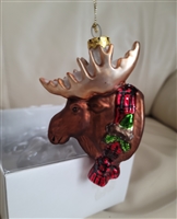 ELegant and colorful MOOSE ornament by FUGI 2002