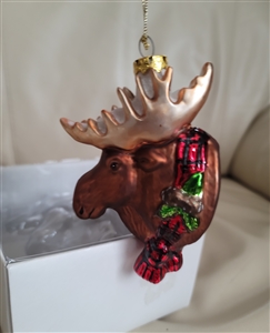 ELegant and colorful MOOSE ornament by FUGI 2002