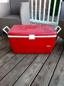 IGLOO vintage plastic cooler