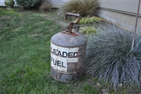 Industrial fuel large vintage can storage