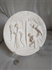 Rigoletto alabaster Italian plate by Gino Reggeri