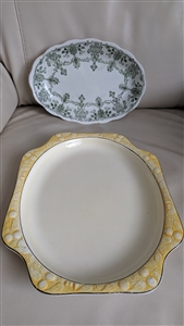 Staffordshire England and Ware Crooksville plates