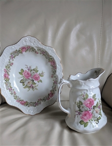 Old Foley James Kent Staffordshire pitcher plate