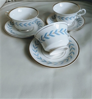 Sherwood Syracuse cream porcelain teacup saucer