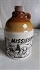 Moonshine jug ceramic money bank