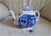 Liberty Blue by STAFFORDSHIRE porcelain teapot