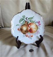 Japanese decorative plate with fruit decor Dee Bee