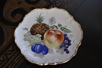 Dee Bee Co decorative fruit porcelain plate