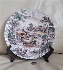 Yorkshire Ironstone dinner plate by Staffordshire