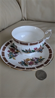 Elizabethan Fine Bone china teacup saucer set