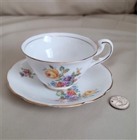 English porcelain teacup and saucer by Vanderwood