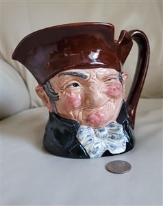 Royal Doulton large Old Charley toby jug or vase