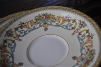 Henley by Aynsley English porcelain saucer set