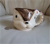 Squirrel with flower ceramic mug from ENESCO