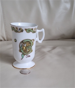 Irish Royal Tara Book of Kells tall cup