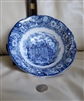 Staffordshire Liberty Blue ironstone round bowl