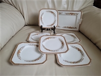 Maddock Kingsley English porcelain plates