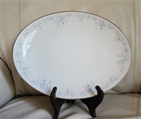 Noritake Sarita floral serving plate platter 1970