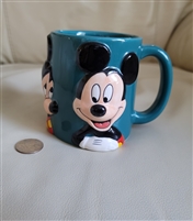 Large Mickey Mouse Disney porcelain drinking mug