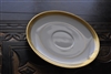 Noritake Gold border saucer small plate