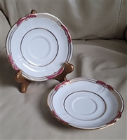 Spode Copeland porcelain saucers England