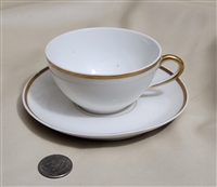 GDA Limoges France teacup and saucer elegant set elegant collectible porcelain gifts