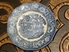 Liberty Blue Staffordshire butter bread plate