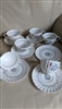 Chelsea Rose Royal Doulton teacups set of 6