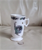 Irish Royal Tara Book of Kells pedestal tall cup