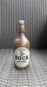 Fiedler's BOCK IM STEIN bottle stoneware crock